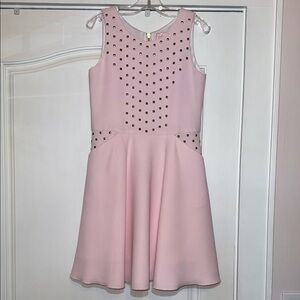 Pink Sleeveless Kids Dress